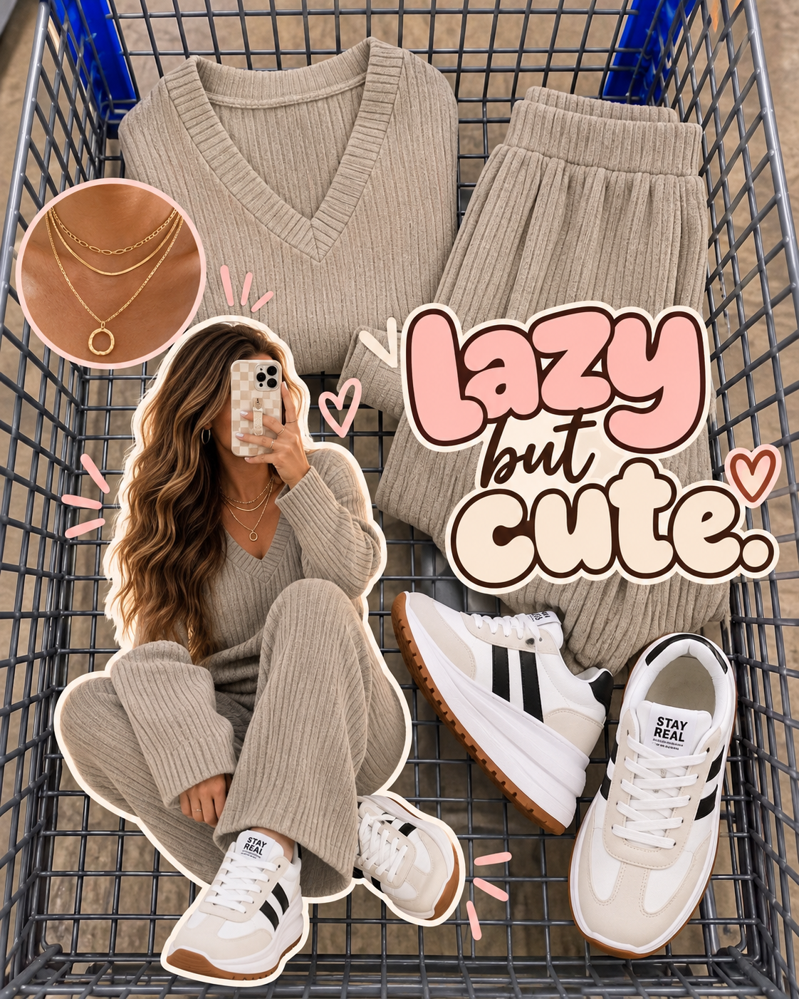 Lazy but Cute